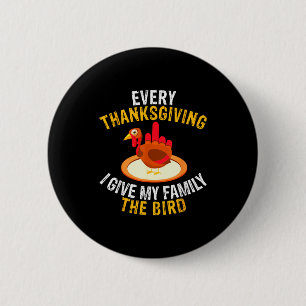 Jedes Erntedankfest schenke ich meiner Familie den Button