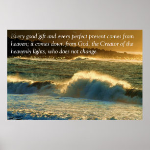 Jedes gute Geschenk Poster