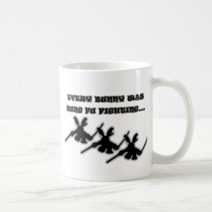 Jedes Häschen war kämpfendes kung fu… Kaffeetasse