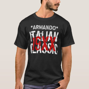 Jedes Jahr ITALIENISCHER KLASSIKER Geburtstag Benu T-Shirt