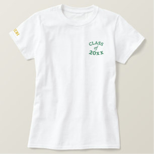 Jedes Jahr T - Shirt mit individuellem bestickten