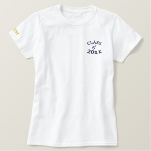 Jedes Jahr T - Shirt mit individuellem bestickten 
