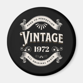 Jedes Jahr Vintag Magnet