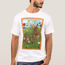 Jedes Kaninchen liebt Blumen T-Shirt
