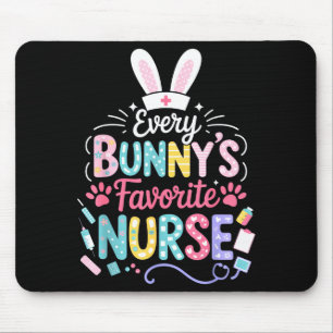 Jedes Kaninchens Lieblingskrankenschwester Lustige Mousepad