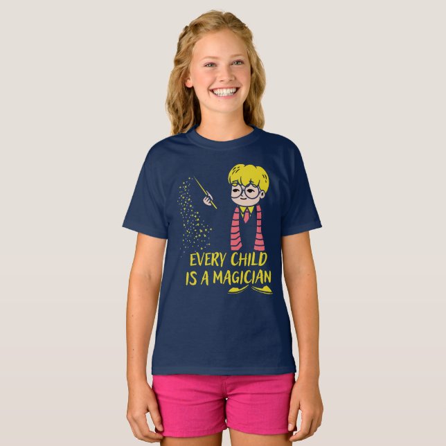 Jedes Kind ist Zauberer T-Shirt (Vorne ganz)