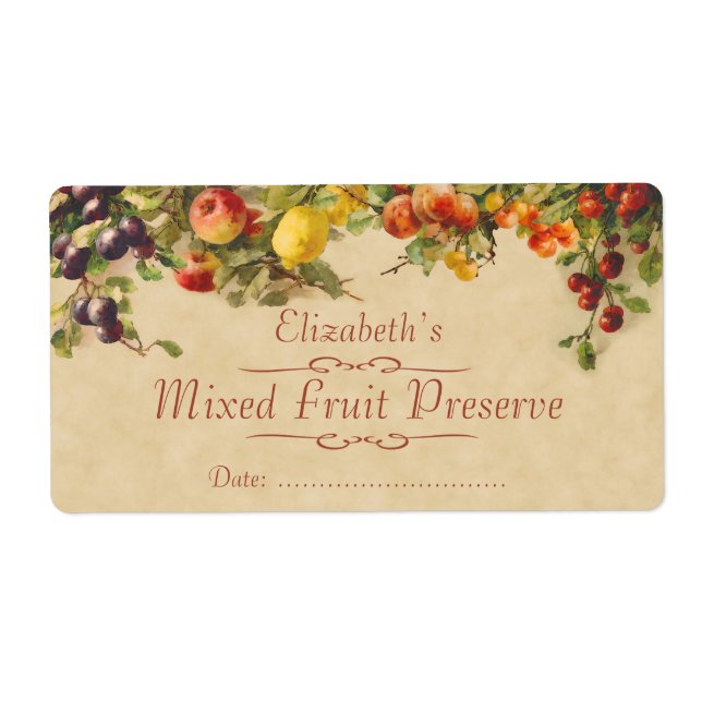 Jedes Konservenetikett (Vorne)