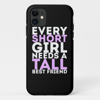 Jedes Kurze Mädchen braucht einen großen besten Fr Case-Mate iPhone Hülle