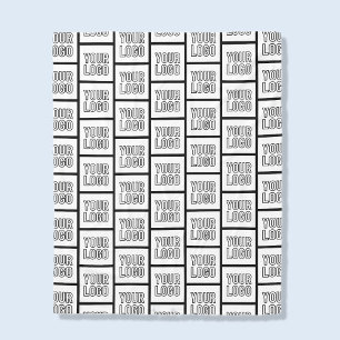 Jedes Logo oder Bildwiederholungsmuster Fleecedecke