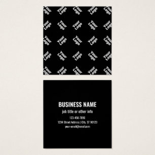 Jedes Logo oder hochgeladenes Bild Muster