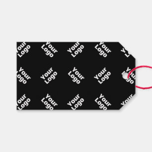 Jedes Logo oder hochgeladenes Bild Muster Geschenkanhänger