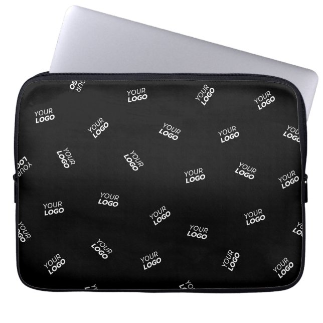 Jedes Logo oder hochgeladenes Bild | Muster Laptopschutzhülle (Vorderseite)