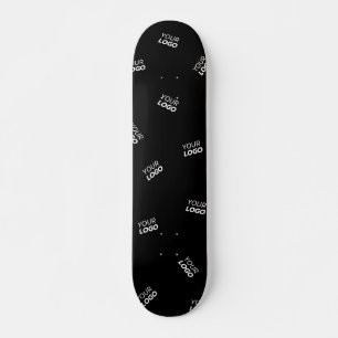Jedes Logo oder hochgeladenes Bild Muster Skateboard