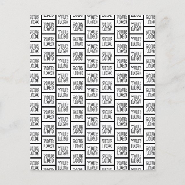 Jedes Logo oder jedes Bildwiederholmuster (Vorderseite)