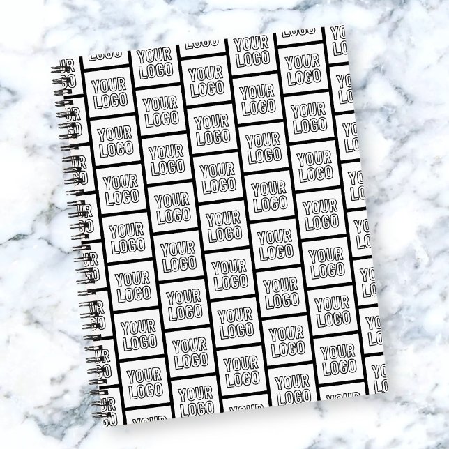 Jedes Logo oder jedes Bildwiederholmuster Notizbuch (Von Creator hochgeladen)