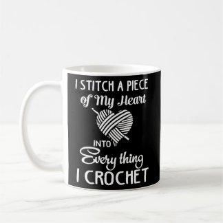 Jedes Mal, wenn ich kreuze, hebe ich mir ein Stück Kaffeetasse