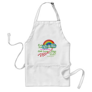 Jedes Mal wenn Sie einen Regenbogen sehen Schürze