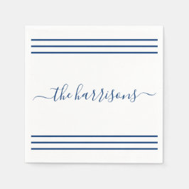 Jedes Personalisierte Party für das Skript Napkins Serviette