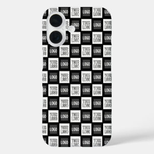 Jedes zweite Logo oder wiederholendes Bildmuster iPhone 16 Hülle
