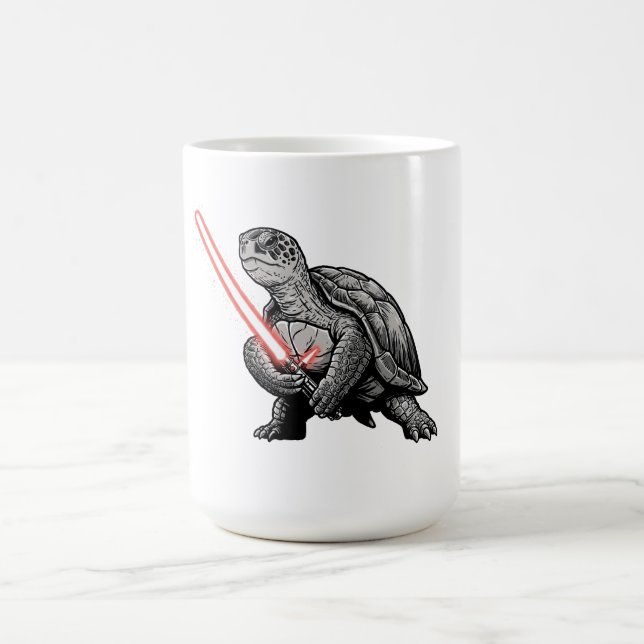 jedi-Schildkröte-T - Shirt Kaffeetasse (Mittel)