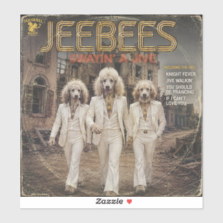 Jeebees Album: eine Parodie Aufkleber