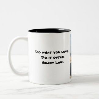 Jeep.Enjoy.Life Zweifarbige Tasse
