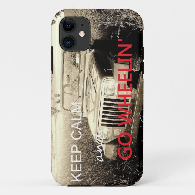 Jeep gehen Wheelin iPhone 5 Fall Case-Mate iPhone Hülle (Rückseite)