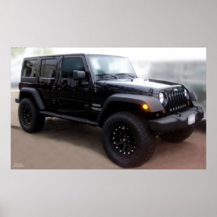 JEEP-PLAKAT POSTER
