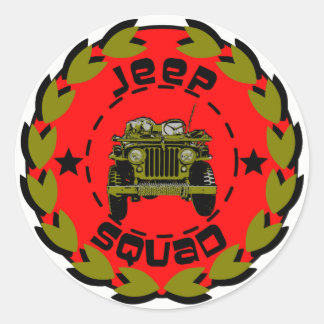 Jeep Runder Aufkleber