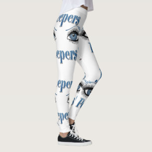 Jeepers Peepers Blue Eyes Leggings