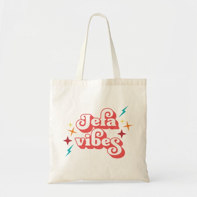 Jefa Vibes Tragetasche (Vorne)
