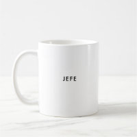 Jefe | Boss | Tasse für Spanisch