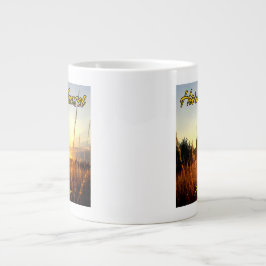 Jeff Benton Harvest Sunset Fan Tasse