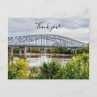 Jeff City Bridge Danke Postcard