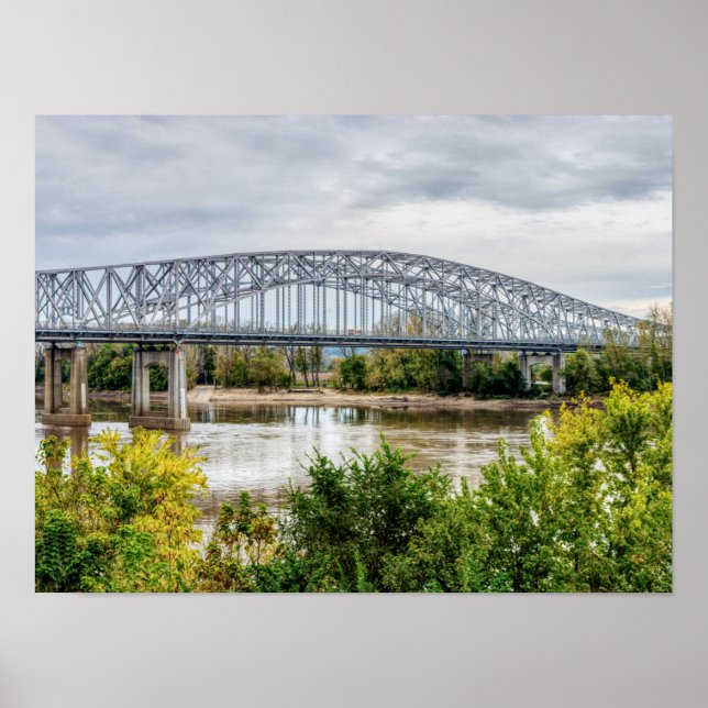 Jeff City Bridge Poster (Vorne)
