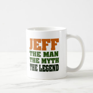Jeff - der Mann, der Mythos, die Legende! Kaffeetasse