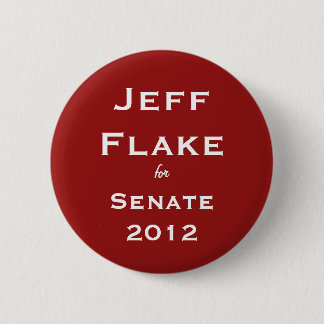 Jeff-Flocke für Senats-Knopf Button