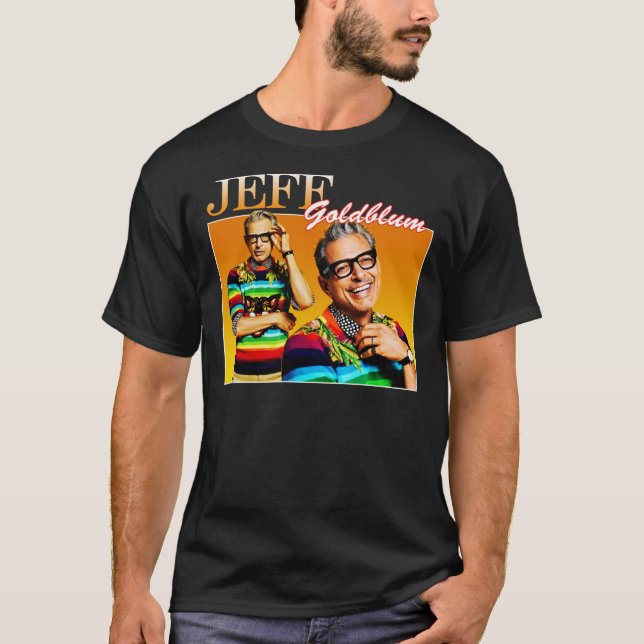Jeff Goldblum T-shirt coloré essentiel (Devant)