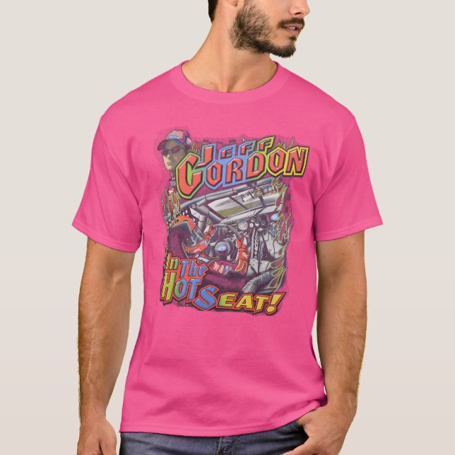 Jeff Gordon im heißen Sessel T-Shirt (Vorderseite)
