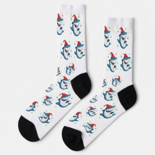 Jeff landshark in Weihnachten Socken