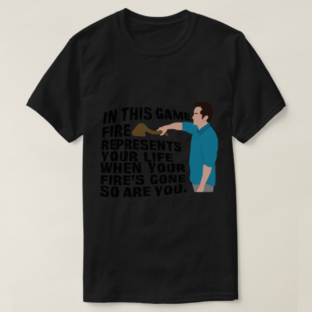 jeff probst, jeff, probst, überlebt, realitätsfern T-Shirt (Design vorne)