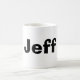 Jeff-Tasse Kaffeetasse (Mittel)