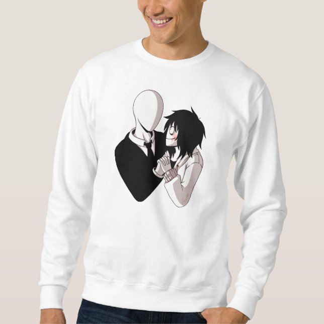 Jeff- und Slendystrickjacke Sweatshirt (Vorderseite)