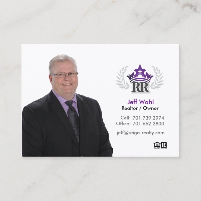 Jeff Wahl Visitenkarte (Rückseite)