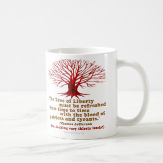 Jefferson-Baum der Freiheit Kaffeetasse