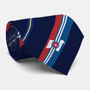 Jefferson City (Missouri) Stadtflagge Neck Tie Krawatte