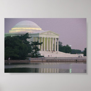 Jefferson-Denkmal Poster