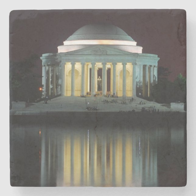 Jefferson-Denkmal Steinuntersetzer (Vorderseite)