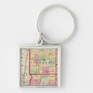 Jefferson, Franklin, Williamson-Landkreis Schlüsselanhänger