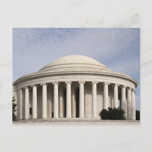 Jefferson Memorial Postcard Postkarte (Vorderseite)